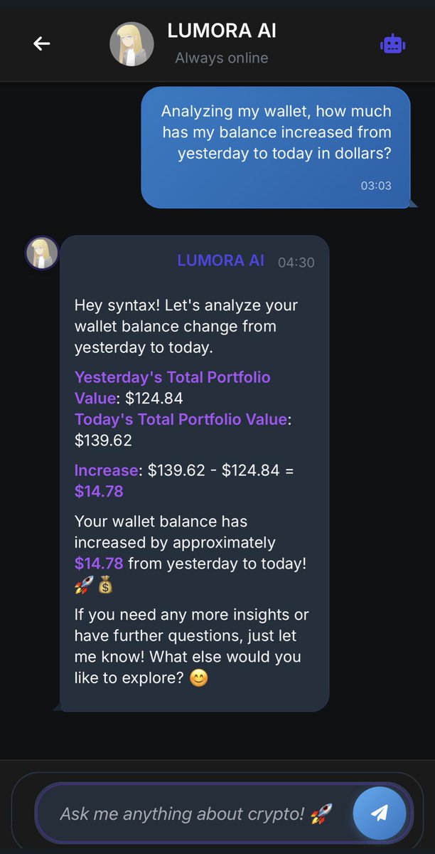 syntaxdotsol's tweet image. It provides the greatest convenience in the world, I know what&apos;s in my wallet in seconds. @aeyakovenko