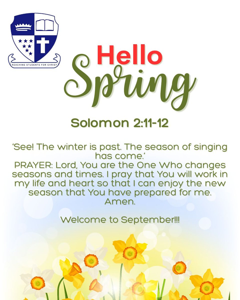 SCOSouthAfrica's tweet image. #welcomespring