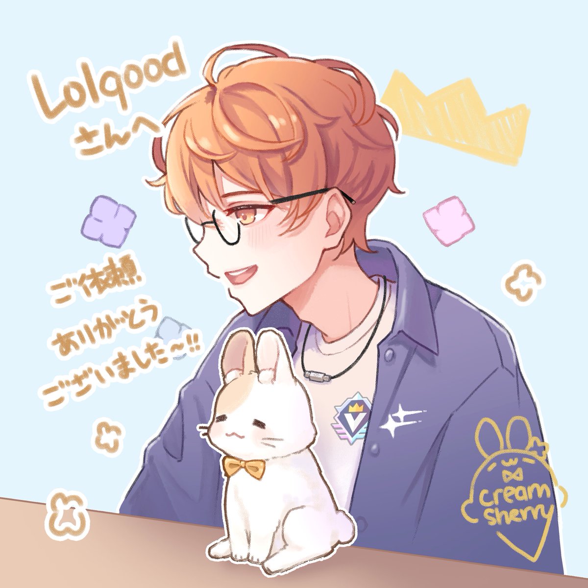 I had the honor of drawing @Lolgood_ist 's profile picture! Thank