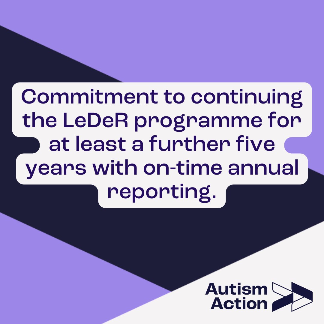_AutismAction's tweet photo. The Government promised the overdue LeDeR report in early September. Will it - and the accompanying Ministerial Statement - be about saving lives or saving face?

We're looking for:

• Commitment to continuing the LeDeR programme for at least a further five years with on-time annual reporting.

• Making LeDeR a meaningful priority for Integrated Care Boards by putting it back in the ‘NHS Planning Guidance’.

• A national plan to improve the quality of LeDeR data and number of deaths reported, particularly for autistic people without a learning disability who are not yet being adequately included.

• A clear plan to learn from and act on the LeDeR data each year, with an ‘Action from Learning’ report that is more about saving lives than saving face.

Further, the Minister said “We remain committed to continuing to review every death of a person with a learning disability, or who is autistic…” As it stands, LeDeR does not review every one of these deaths, so we will be looking for evidence that it will be extended and funded to do so.

Read more via https://t.co/eUM4oGv7UE

#autism #autismaction #learningdisability #preventabledeaths #LeDeR