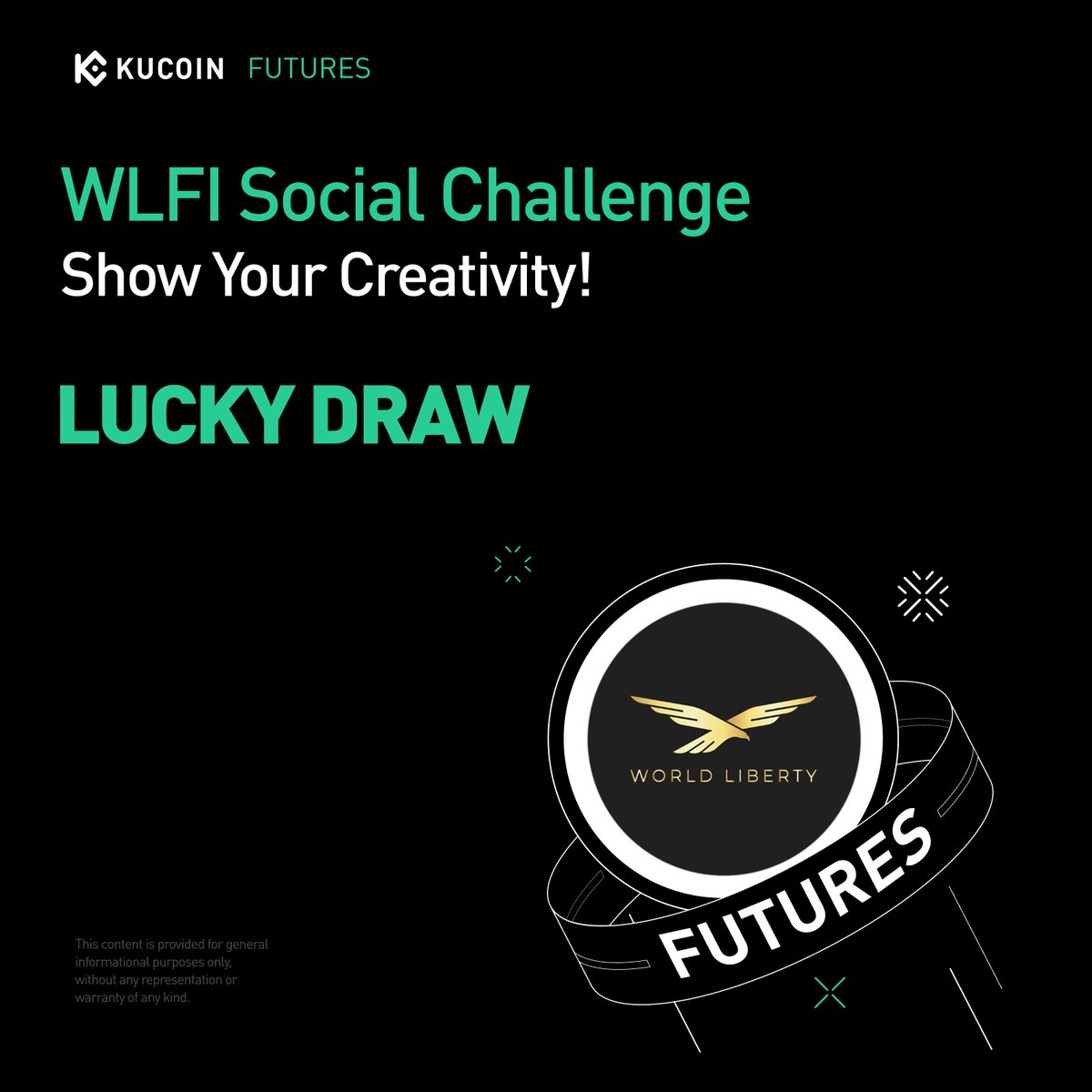 KuCoin Futures ⚡️ (@kucoinfutures) on Twitter photo 🔥 WLFI Social Challenge — Show Your Creativity!
💰 $5 × 50 lucky winners!
✅ Follow <a href="/KuCoinFutures/">KuCoin Futures ⚡️</a>
✅ Like, RT & Tag 2 friends
✅ Share your $WLFI trading tip, prediction, or meme 👀 — comment below!
✅ Check the chart for inspiration: kucoin.com/trade/futures/…
🔥Win USDT 🔥 WLFI Social Challenge — Show Your Creativity!
💰 $5 × 50 lucky winners!
✅ Follow <a href="/KuCoinFutures/">KuCoin Futures ⚡️</a>
✅ Like, RT & Tag 2 friends
✅ Share your $WLFI trading tip, prediction, or meme 👀 — comment below!
✅ Check the chart for inspiration: kucoin.com/trade/futures/…
🔥Win USDT