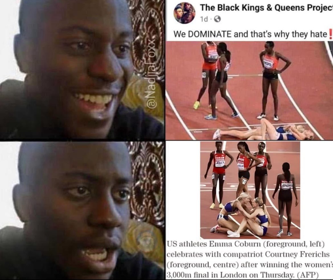 Imagine lying about a world publicized event. lol blacks