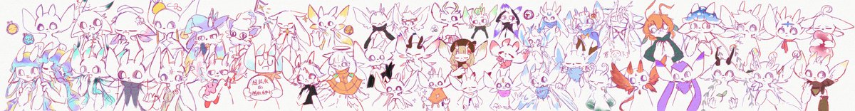 “染鹤”遇到了好多小精灵
（虽然因为设备原因，还有好多人没画上去）
#Ori #Orithegame #Orioc