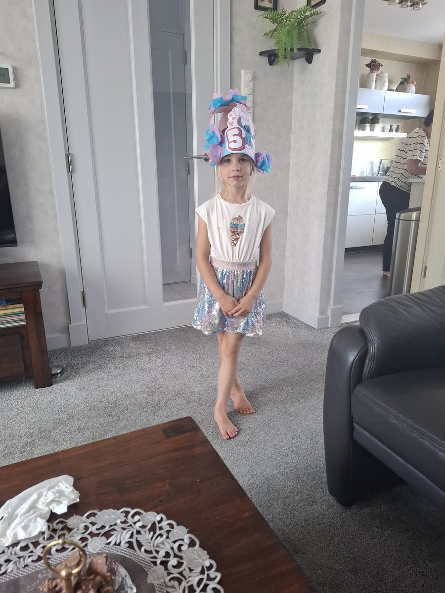 Eindelijk 5 jaar (kleindochter)