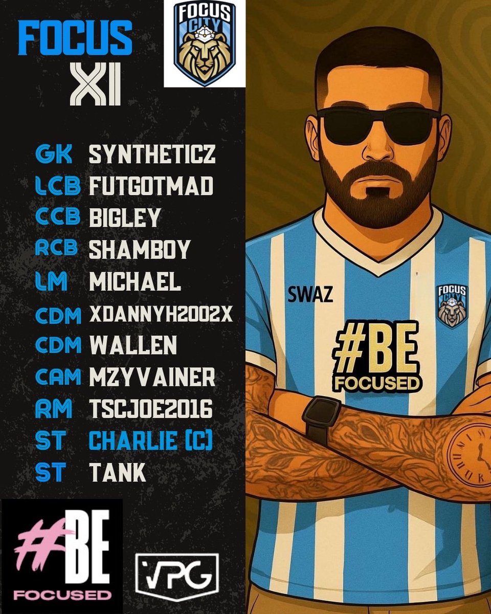 Final game week looking to get top 2 in EU and hold out at 1st place in UK 
4 Games tonight 
8pm - BlueStarEsports 🇬🇧 
8:25pm - Royal Esports 🇬🇧
9:15PM - Charlton Athletic 🇪🇺
9:45pm - Charlton Athletic 🇪🇺

twitch.tv/focusacademy_