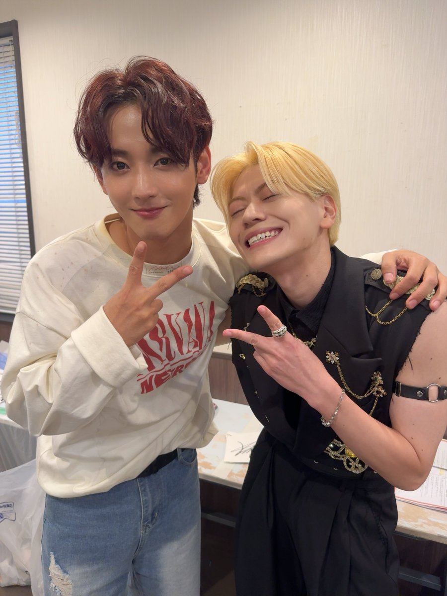 KAZUKI_MDKD's tweet image. 6年振りにセヨンさん（@MYNAME_KYong ）
と再会出来ました…❣️
一緒にMCも出来て最高でした！
#BUZZUP #MYNAME #MADKID