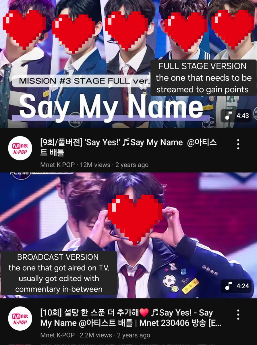 i personally think that we shouldn't vote for the group that gonna perform main dish just because it's produced by plv. well i cant stop you if you really like that group but please refrain yourself from doing so just because it's produced by the boys! survival show voting is