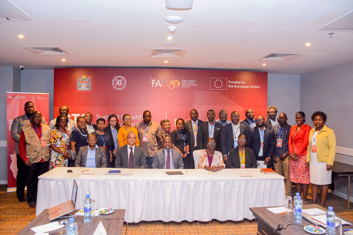 FAO in Tanzania (@faotanzania) on Twitter photo Tanzania 🇹🇿 launches STOSAR II to boost agriculture & food systems!
With 🇪🇺 <a href="/EUinTZ/">EU in Tanzania</a> support <a href="/FAO/">Food and Agriculture Organization</a> & <a href="/SADC_News/">SADC Secretariat</a> partnership.
The project strengthens Sanitary and phytosanitary system (SPS) frameworks, market access, and inclusive value chains. Tanzania 🇹🇿 launches STOSAR II to boost agriculture & food systems!
With 🇪🇺 <a href="/EUinTZ/">EU in Tanzania</a> support <a href="/FAO/">Food and Agriculture Organization</a> & <a href="/SADC_News/">SADC Secretariat</a> partnership.
The project strengthens Sanitary and phytosanitary system (SPS) frameworks, market access, and inclusive value chains.