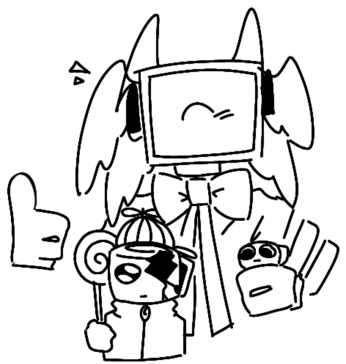 not_koi_fish's tweet image. Very lazy doodle but I like to say that I love and appreciate my friends to the fullest &amp;gt;:] (YOU GUYS ARE MY BUDDIES IN CRIME‼️‼️‼️‼️‼️)