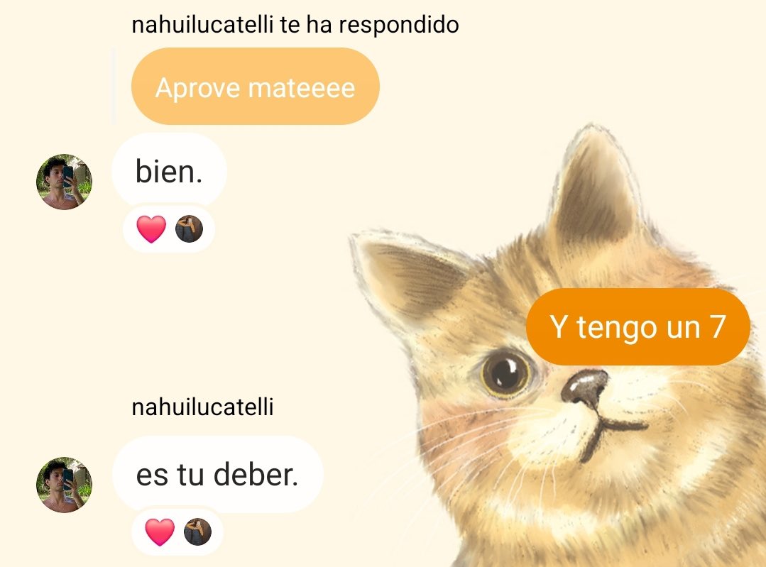 badfaceduki's tweet photo. El cumpleaños de @NahuiLucatelli es un buen dia para recordar la vez q aprove mate y Nahui me dijo lo siguiente: 

(Yo toda orgullosa con mi nota y m suelta esto): https://t.co/RFRqXDXI51