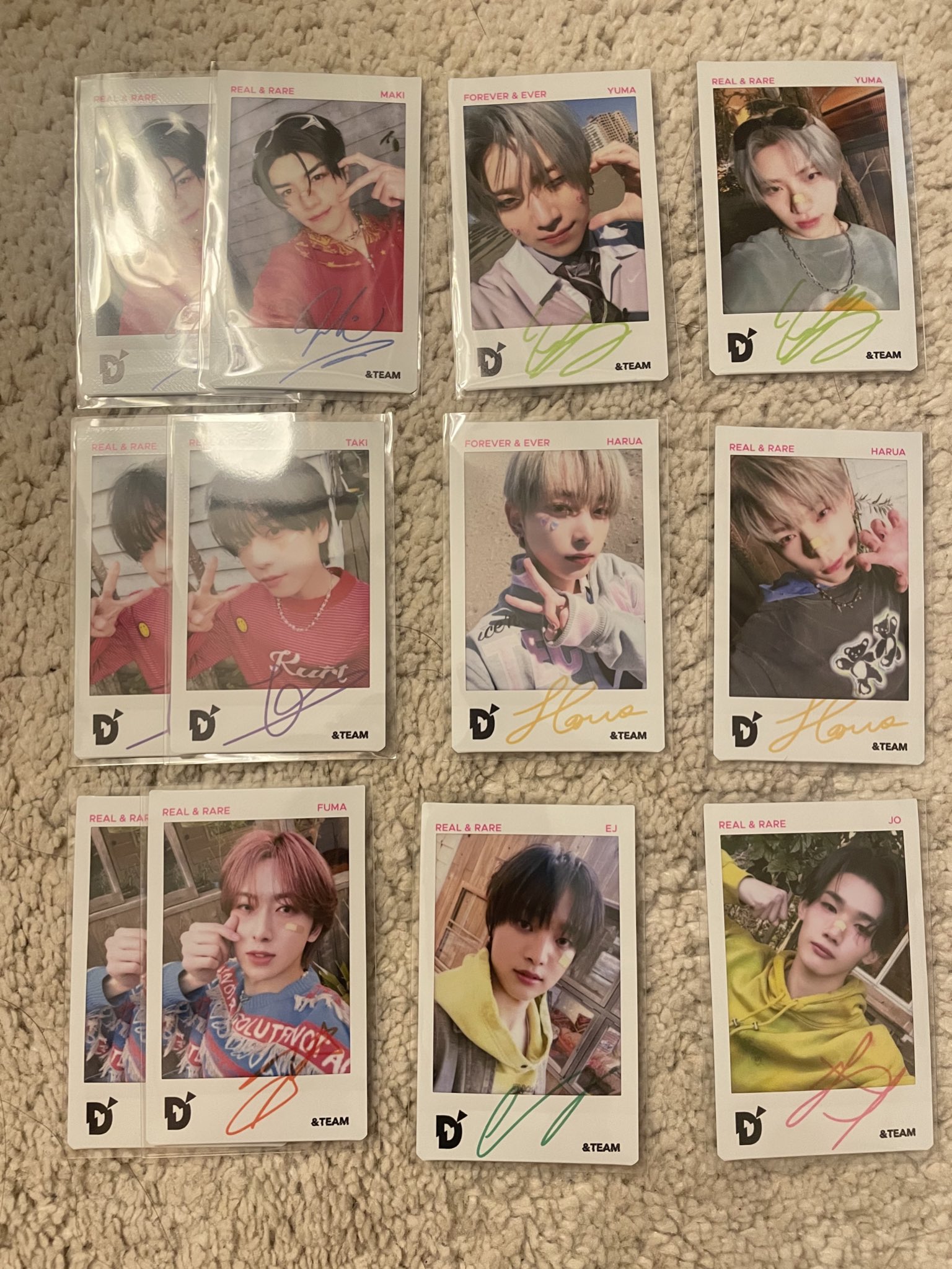 &TEAM ニコラス D'PARTMENT 購入特典 コンプセット &TEAM ニコラス D'PARTMENT 購入特典 コンプセット &TEAM ニコラス D