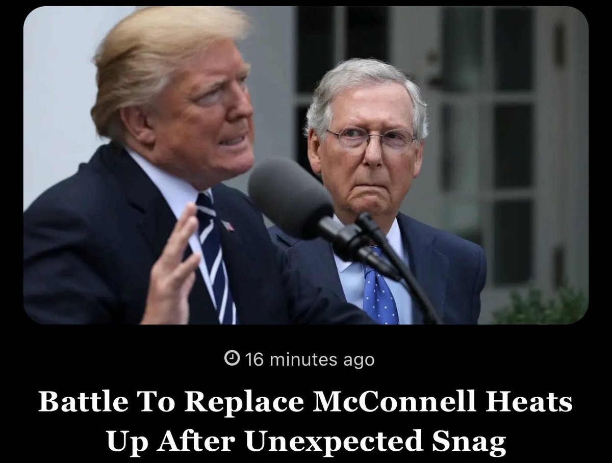 ElizabethForNV's tweet image. Who should replace McConnell?