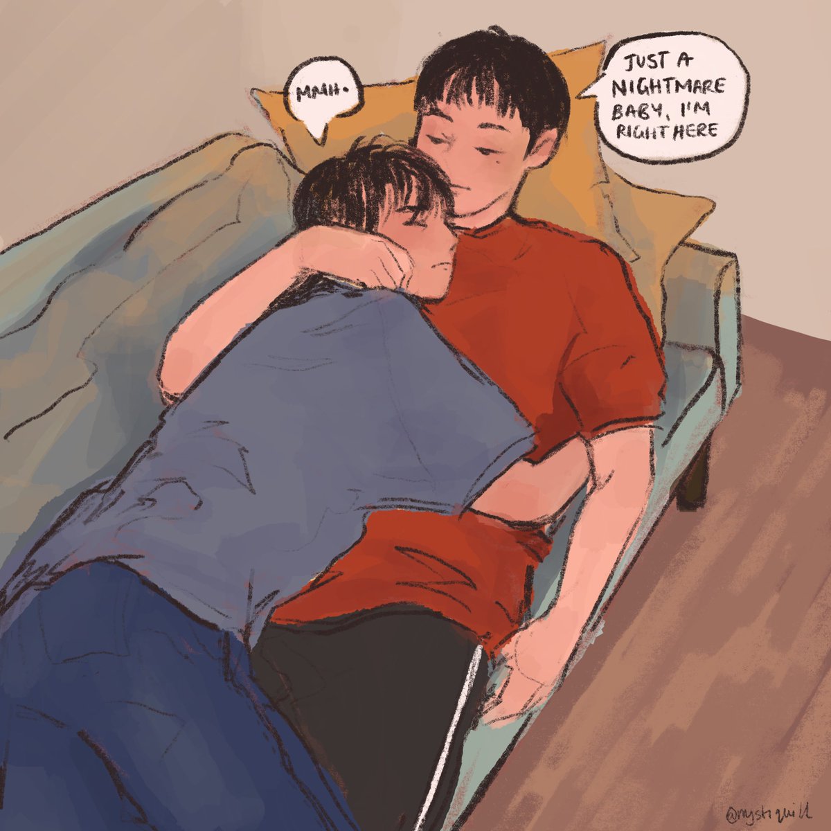 mystiquill's tweet photo. day 2 - hurt/comfort
#WHCF_Term1 #shse https://t.co/KsZpCFkJh8