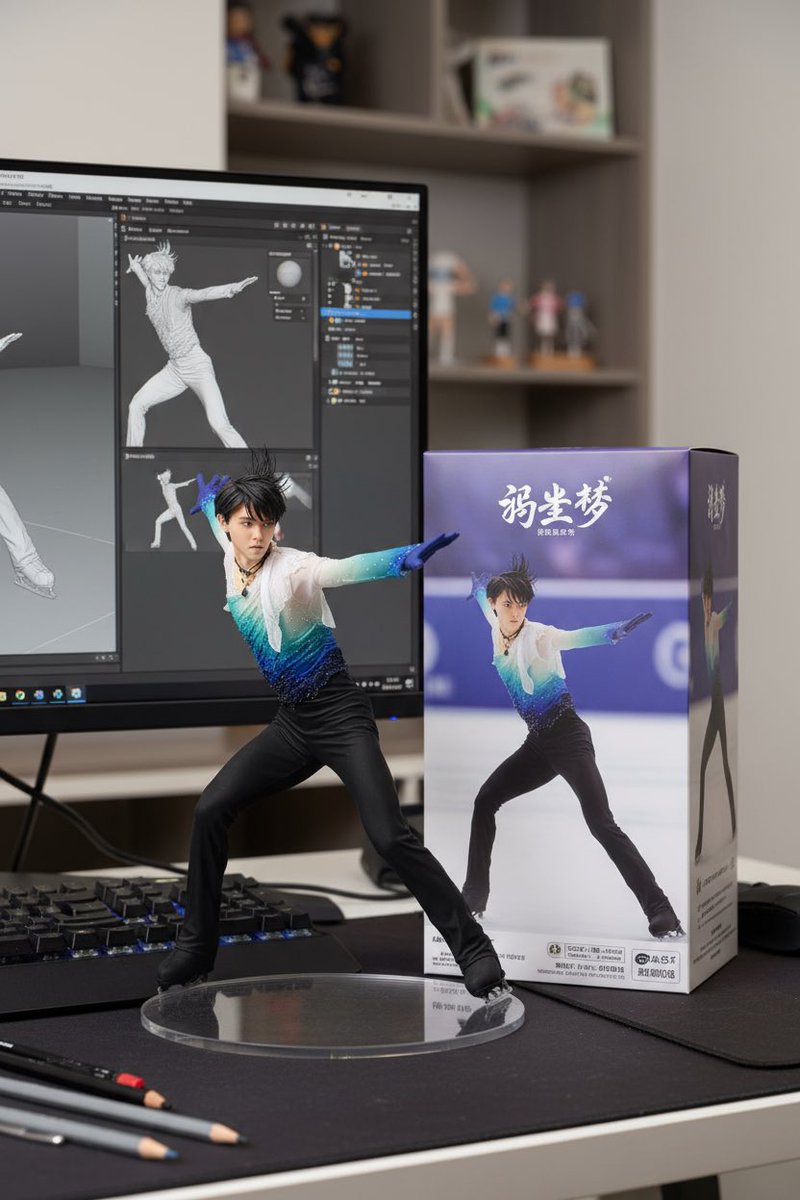 もしゆづが新しいグッズでフィギュア出したら、何秒でソールドアウトするんだろうね😂