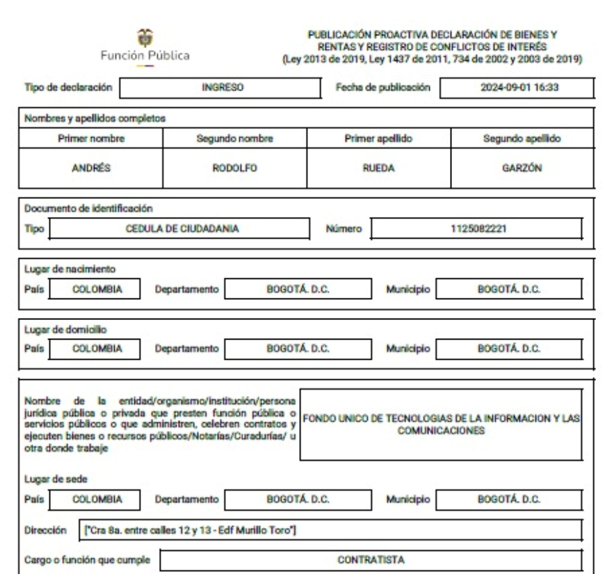 David Toledo (@davidtoledoosp) on Twitter photo Poca fe le tengo a que la C. Constitucional se salve del petrismo.
La senadora del MIRA, <a href="/AnaPaolaAgudelo/">AnaPaolaAgudelo</a> , cuyo voto será clave en la elección del nuevo magistrado, ya cayó en las garras de la maquinaria petrista.
Su esposo, Andrés Rueda, es contratista del fondo único de TIC. Poca fe le tengo a que la C. Constitucional se salve del petrismo.
La senadora del MIRA, <a href="/AnaPaolaAgudelo/">AnaPaolaAgudelo</a> , cuyo voto será clave en la elección del nuevo magistrado, ya cayó en las garras de la maquinaria petrista.
Su esposo, Andrés Rueda, es contratista del fondo único de TIC.