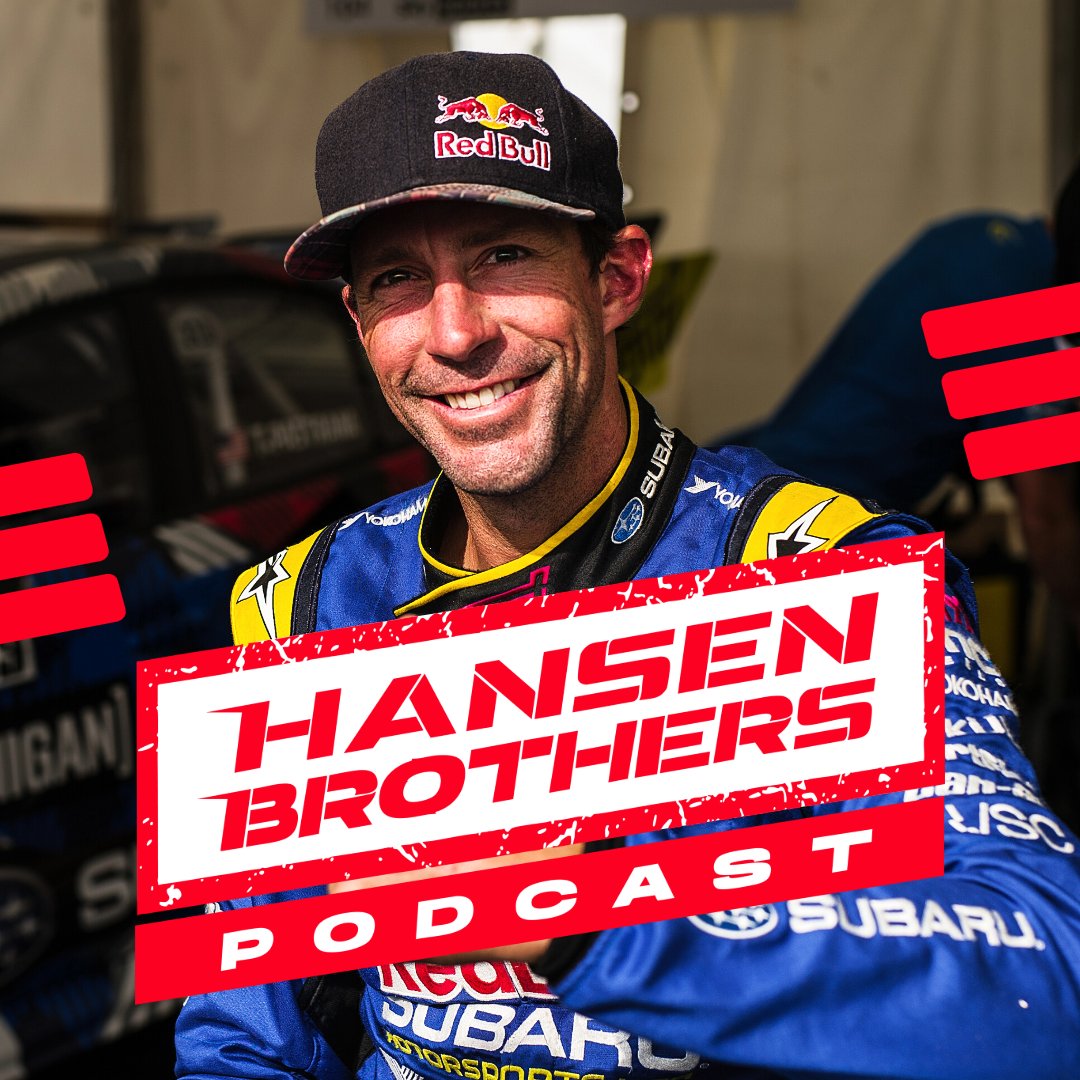 Hansen World RX Team (@teamhansenrx) on Twitter photo The special guests just keep coming 👏
Going live this Thursday, the Hansen Brothers Podcast welcomes the legendary <a href="/TravisPastrana/">Travis Pastrana</a> 🥇 The special guests just keep coming 👏
Going live this Thursday, the Hansen Brothers Podcast welcomes the legendary <a href="/TravisPastrana/">Travis Pastrana</a> 🥇