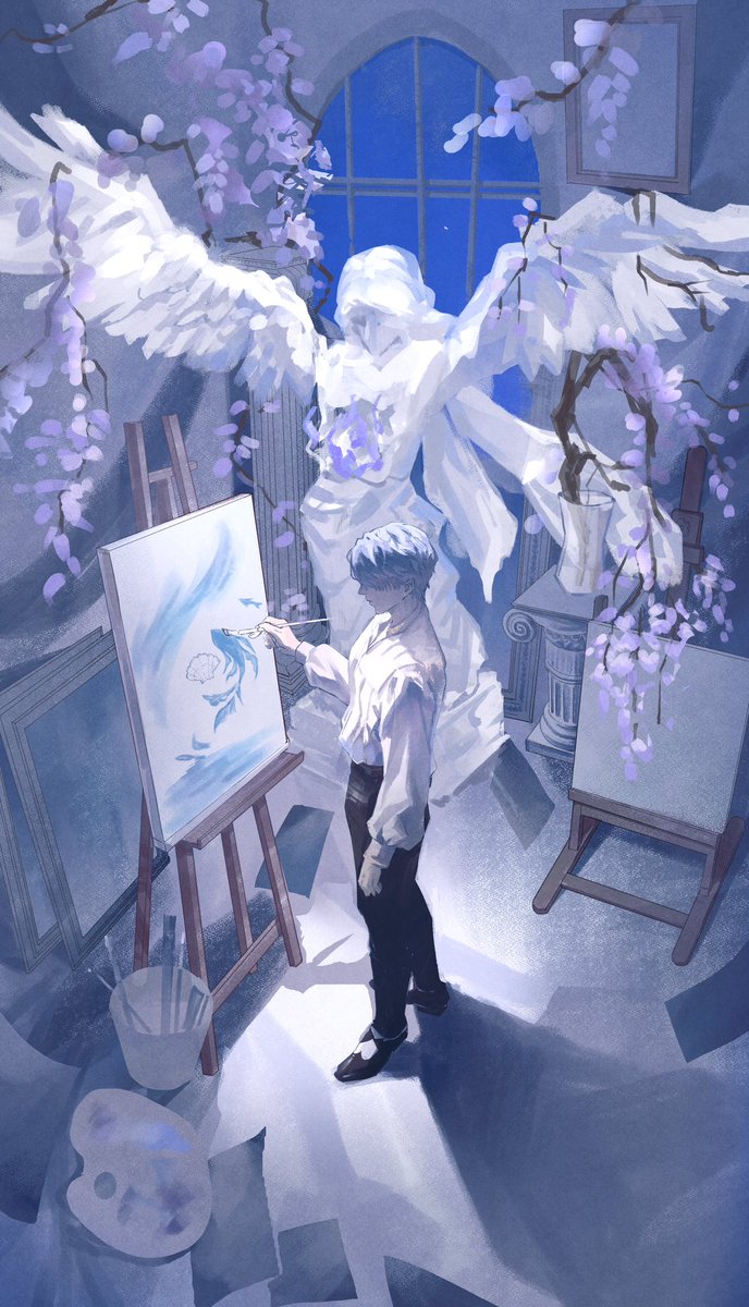 #恋与深空 #祁煜 #恋と深空 #恋と深空二次創作 #LoveandDeepspace #Rafayel
纯白