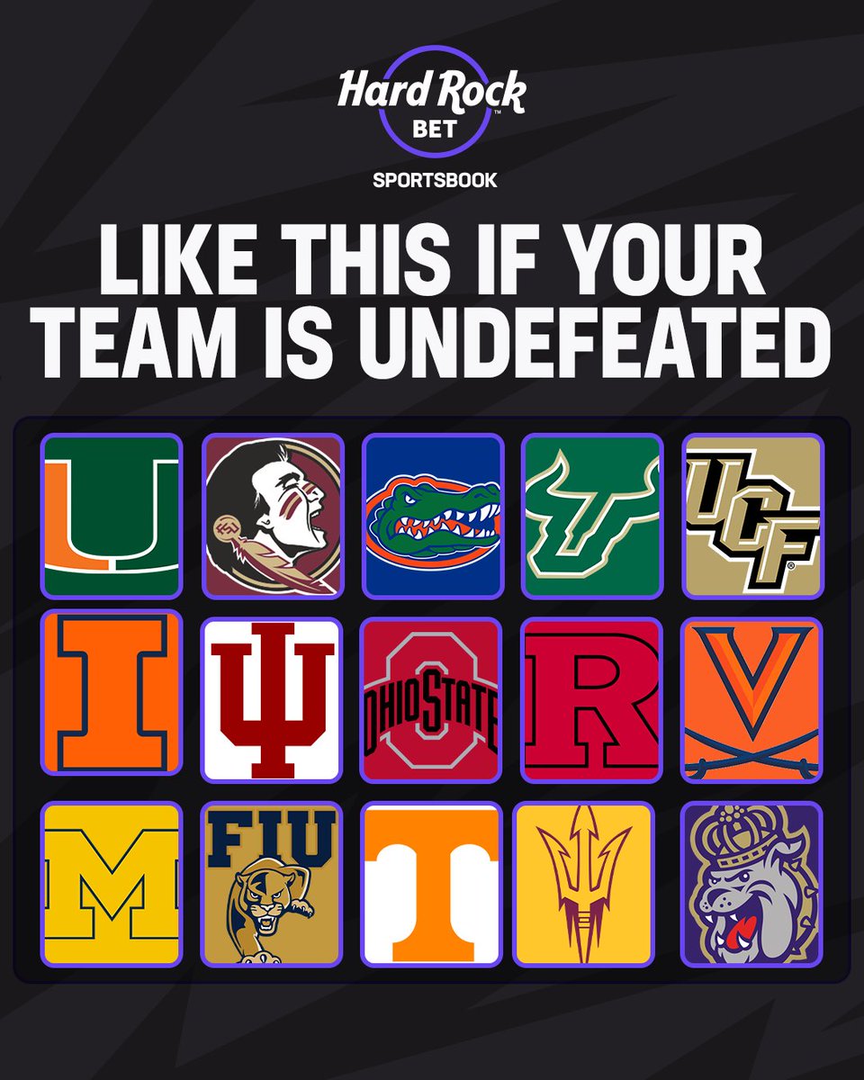 HardRockBet's tweet image. College Football in Florida is BACK