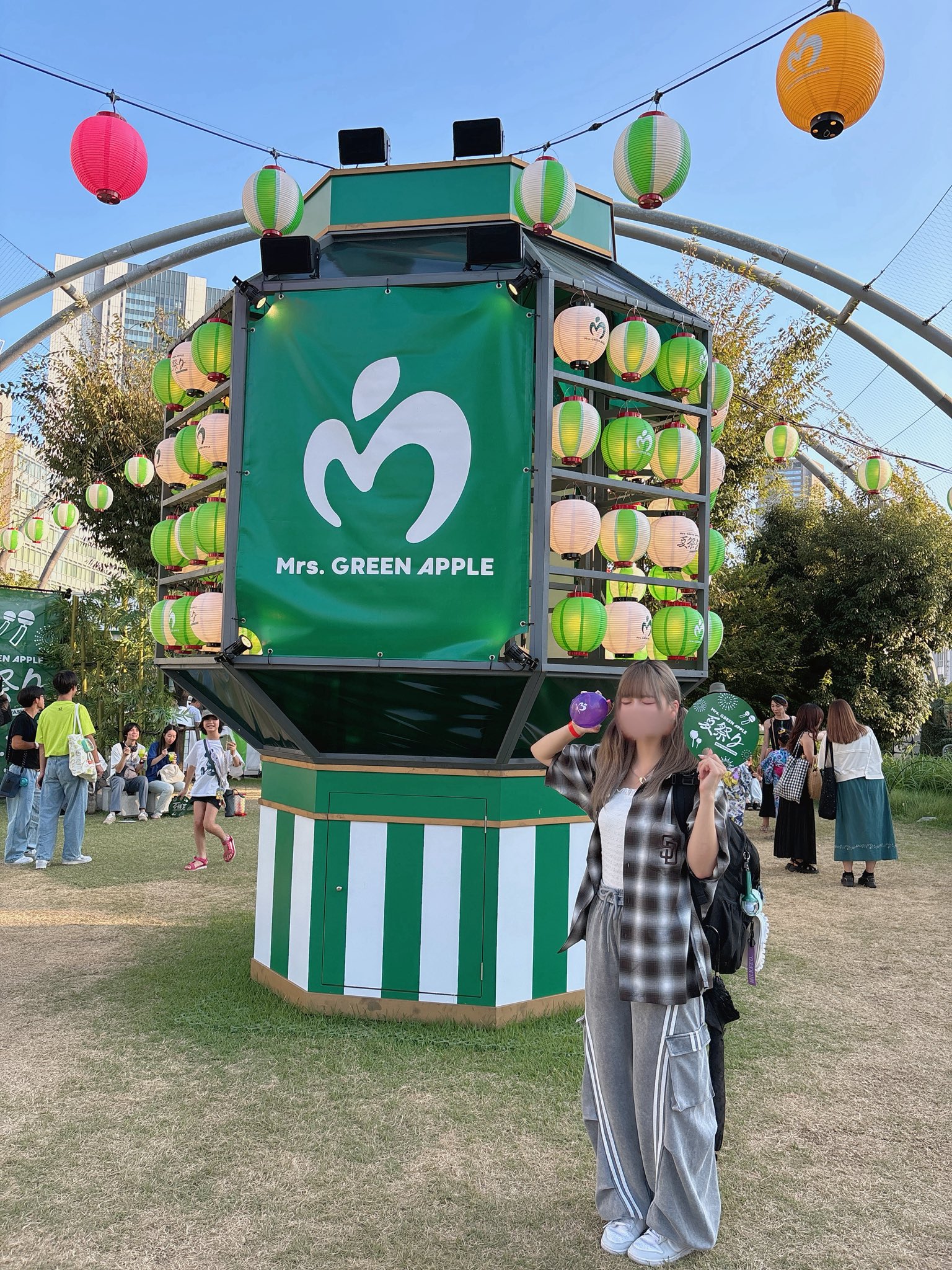 ミセスグリーンアップル　夏祭り　ヨーヨー　セット Mrs. GREEN APPLE 夏祭り うちわ ヨーヨー セット ミセス - メルカリ