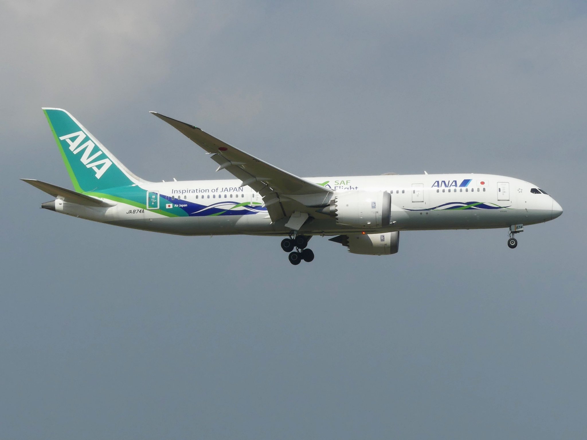 ANA/ Boeing 787 / ドリームライナー 1/150=約47cm ボーイングの787-10型機（ドリームライナー）、米当局より商用