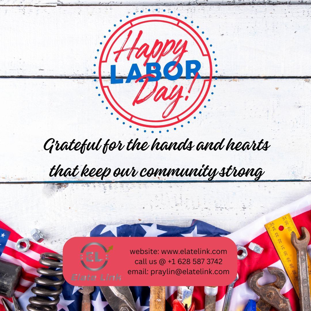 elatelink's tweet photo. 💪 Big respect to the real MVPs — our community helpers.
From teachers to first responders to builders → YOU keep the world moving.

Happy Labour Day 🙌
#LabourDay #CommunityHelpers https://t.co/XGTSQQkM0J