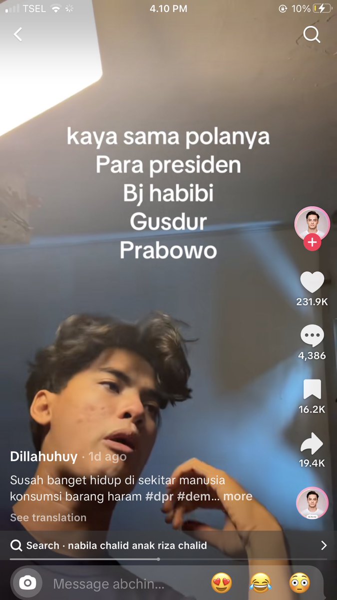 guys so people really is still support SI GENDUT and bahkan nyamain sm bj habibi…. this vidio with 200k likes…. are we doomed u guys….