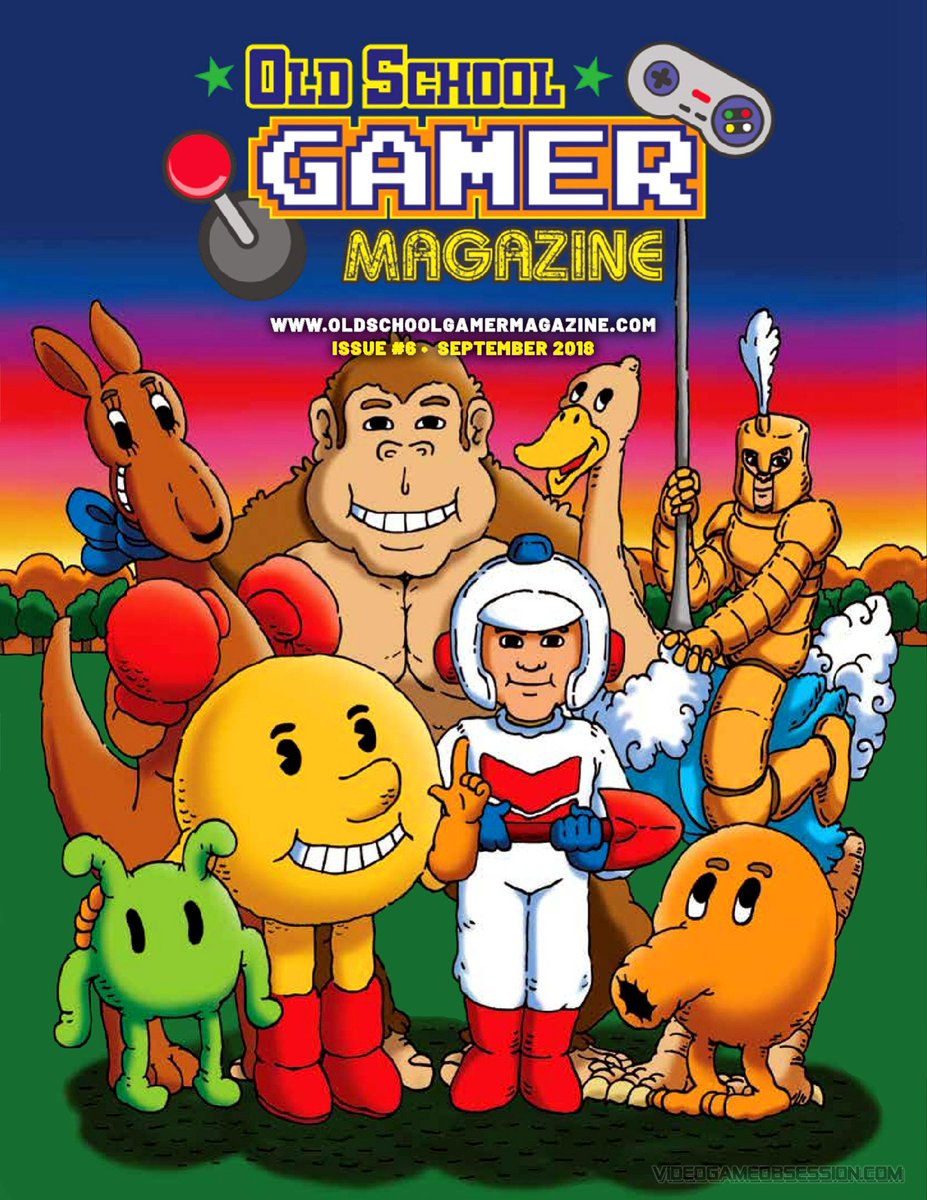 Classic Video Game Magazine rack - September edition.