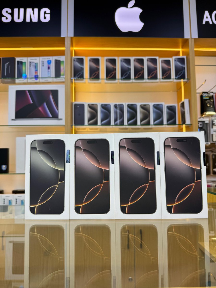 PhoneWorldKE's tweet image. Brand New Iphone 16 Pro 256GB Available 
❗2 Years Warranty 
✨Free Apple ID set up 
✨Free Data Transfer 
✨ Trade-ins Accepted 
📍Moi Avenue Bihi Towers 4th Floor Shop 3 
🚚 Delivery done Countrywide 
☎️0707300000
#16pro #phoneworldke