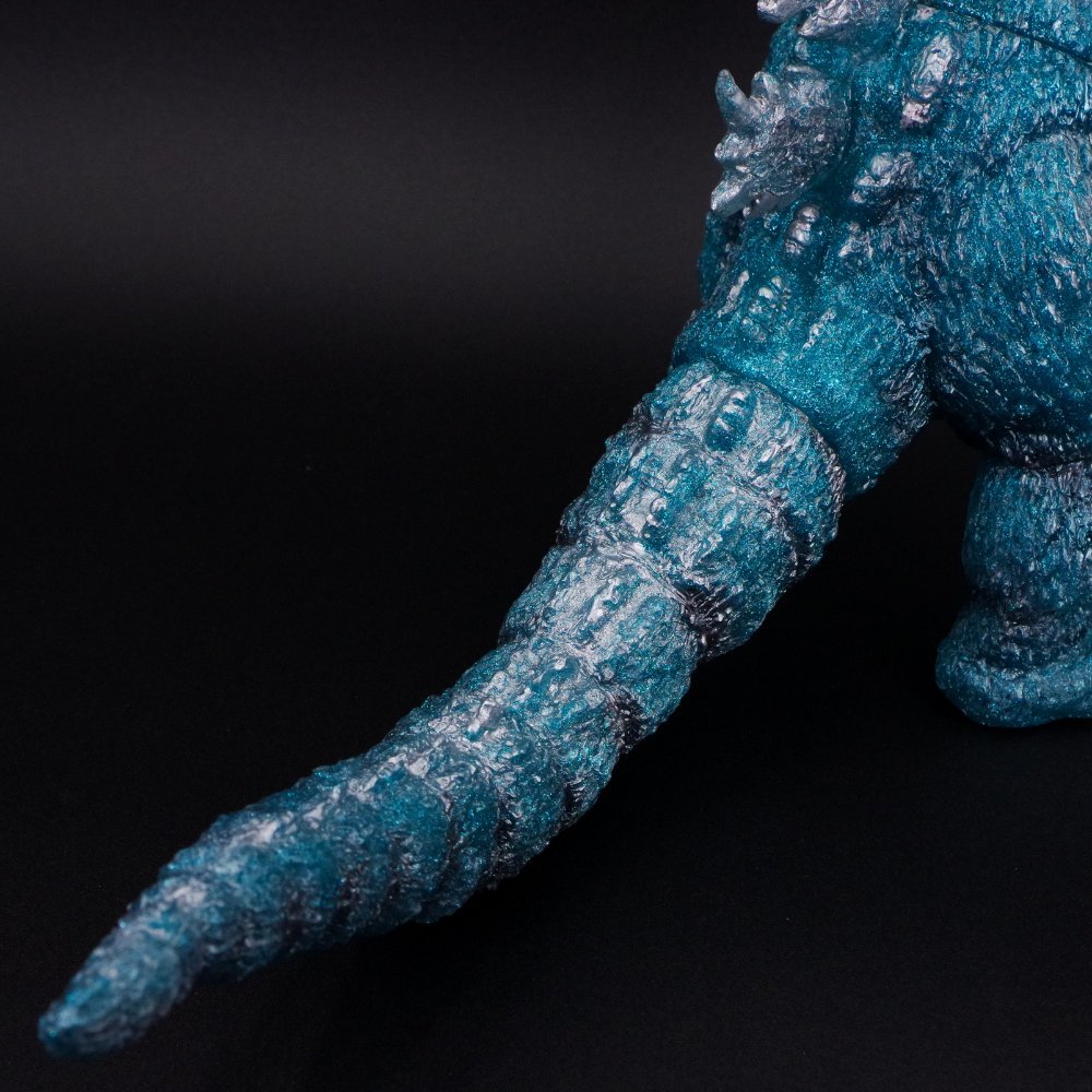 ソフビ　てんつく工芸　ゴジラ(1974) ソフビキット/サファイアブルー ソフビてんつく工芸ゴジラ(1974) ソフビキット/サファイアブルー