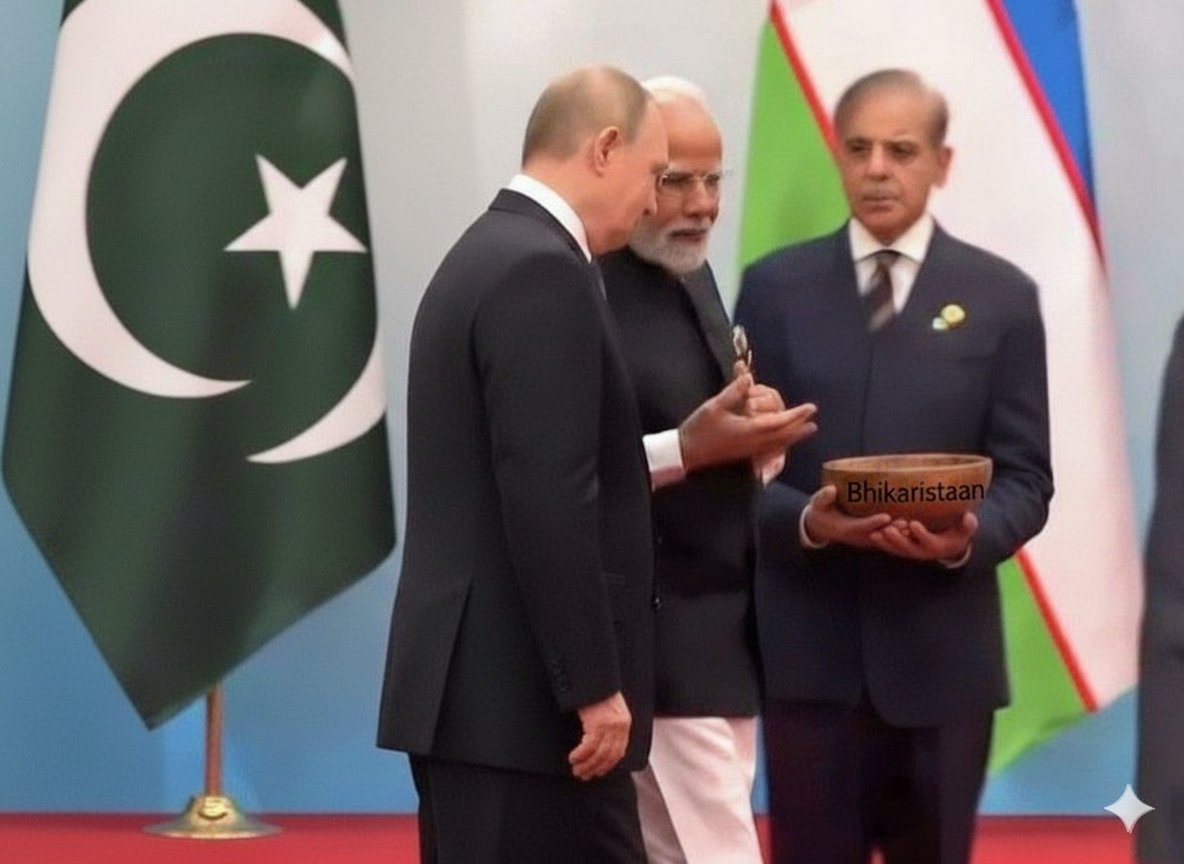 PSRajputram's tweet photo. @Vikspeaks1 Original SCO summit leaked footage from Satellite...😶‍🌫️ https://t.co/GZjmXRFzLW