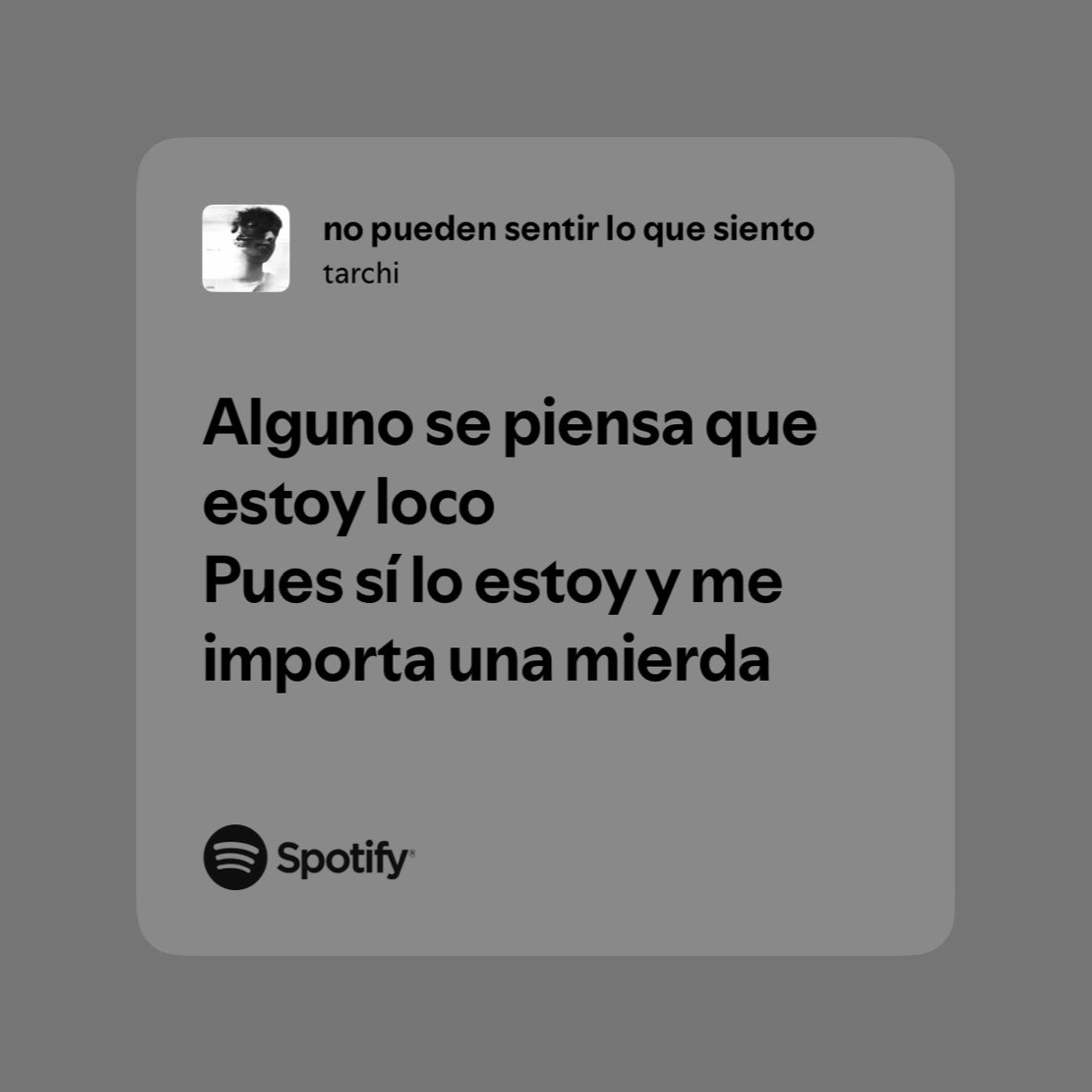 tarchi habló por mi