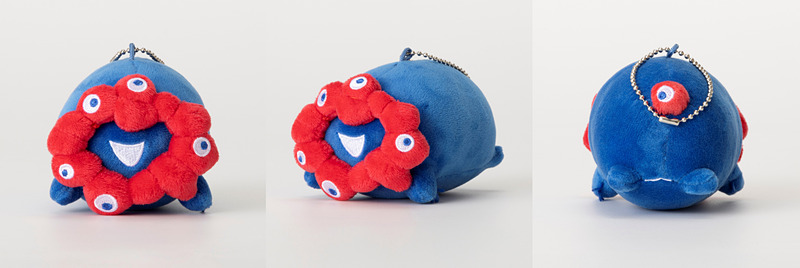 一緒にお出かけしやすい「もっちりミャクミャク」ぬいぐるみミニサイズ