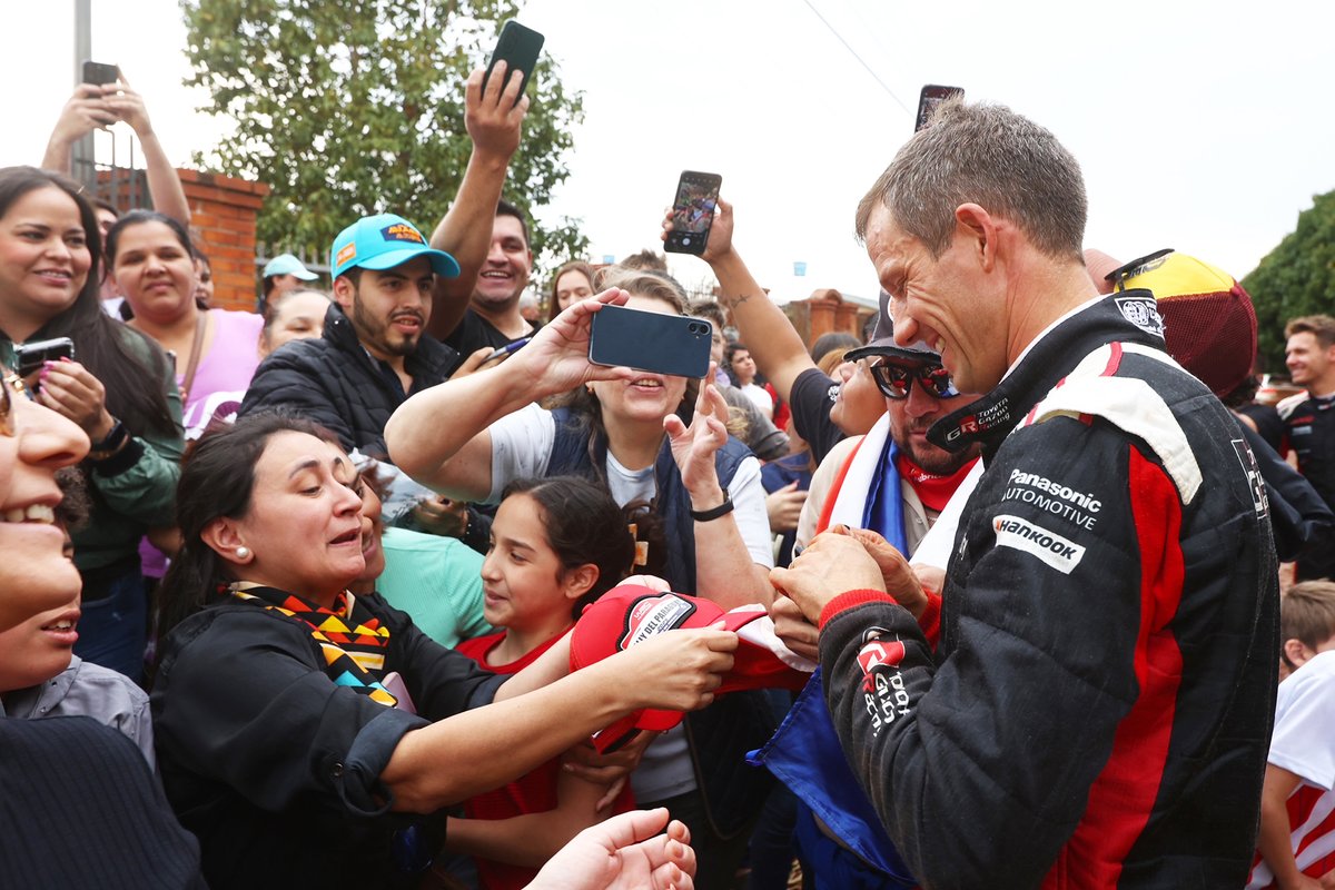 Gracias Paraguay 🫶 Really happy to win this new rally and finally turn things around in South America, which has never been my luckiest ground!

Congratulations to the organizers, it's been a big success for this first time 👏 We had good fun and the atmosphere was fantastic all