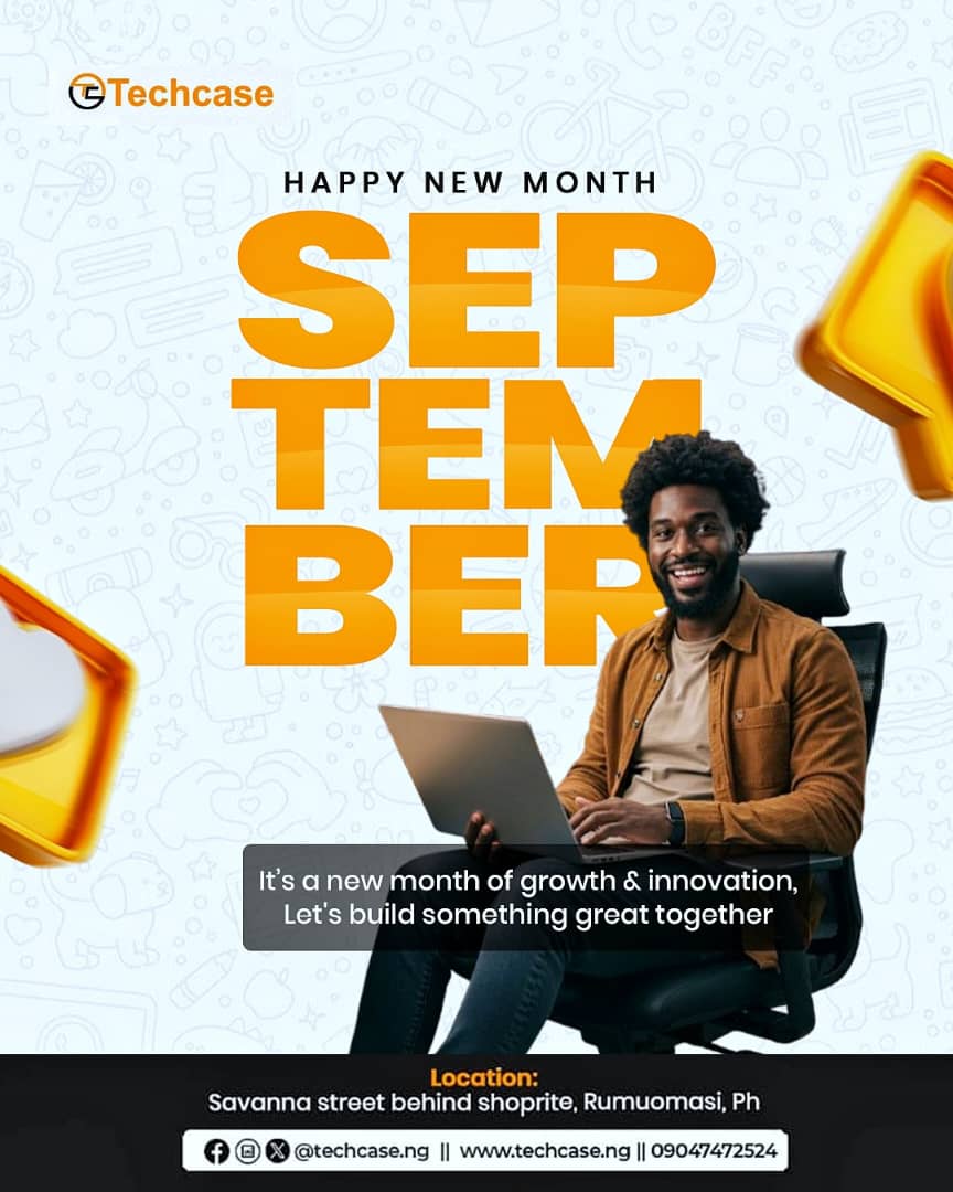 Techcase_ng's tweet image. New Month, New Tech Skills to Build!
September is here! Level up your web development, design, and digital skills with Techcase Academy. Start building the skills that will shape your career and future success.
#HappyNewMonth #TechcaseAcademy #DigitalSkills #LearnToEarn #fyp