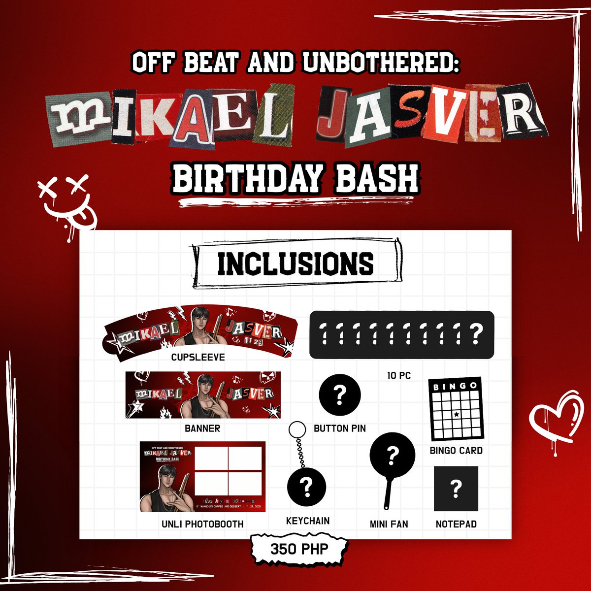 lamour_jasler's tweet photo. BER months naaaa! ✨🎄
Pero this time, hindi si Jose Mari Chan ang magpaparamdam…
I’m giving you Mikael Jasver Chua 🔥

If you have a question, drop them at the comment section 👇

#OffBeatandUnbotheredMikaelJasver
#MikaelJasverBirthdayBash

For more updates, please follow :) https://t.co/6kAx3jgiap