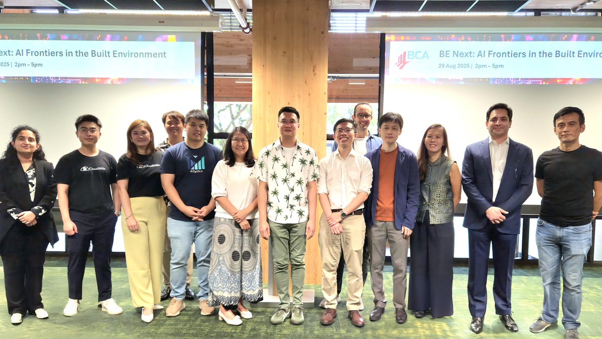 AI is transforming the Built Environment sector. At BCA’s AI Frontiers event, Meinhardt showcased KELIX—an AI platform tackling data silos, compliance &amp; review delays. With 70% seeing productivity gains, AI is reshaping how we build.