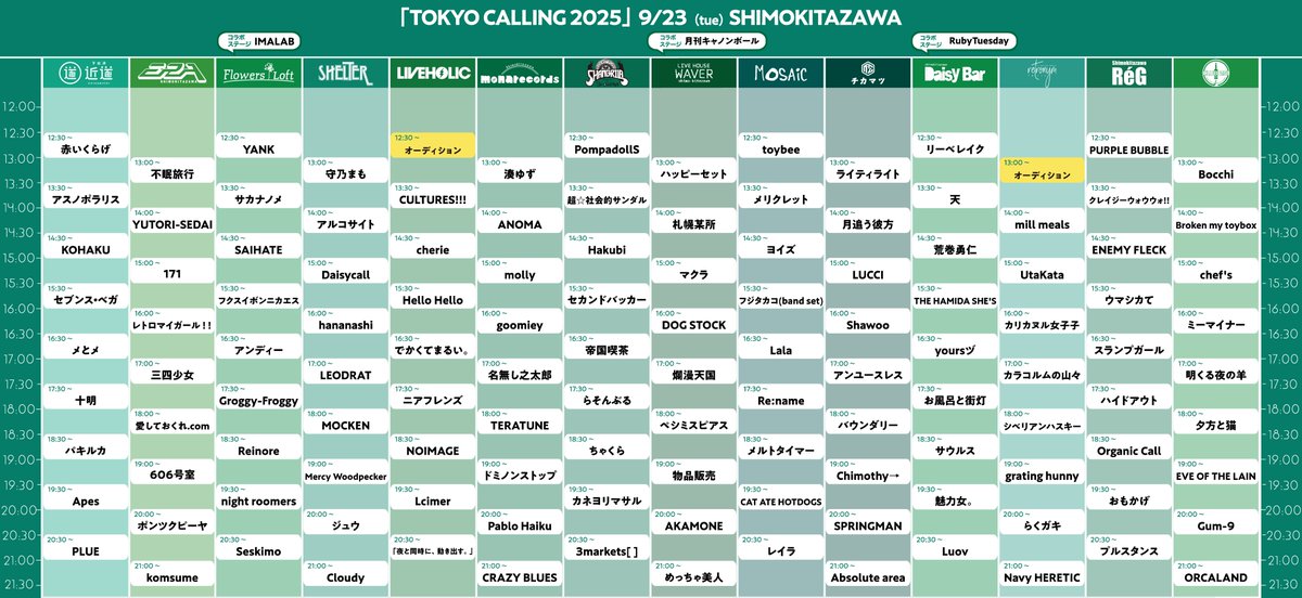 toybee (@toybeeofficial) on Twitter photo ãâ
ã¿ã€ã ããŒãã«å
¬éâŒïžã
9/23(Tue)ãTOKYO CALLING 2025 äžåæ²¢ã
ðtoybeeã¯MASAiCã®äžçªæã12:30ãïŒ
æ¯éãè¶ããã ããâŒïž
ð«1æ¥åž Â¥5,800
ããŽãã
w.pia.jp/t/tokyo-callinâŠ
ãe+ã
eplus.jp/tokyo-calling-âŠ
ãããŒãã±ã
l-tike.com/tokyo-calling/
#toybee
#ããŒãã§ãŒã³ãŒãªã³ã° ãâ
ã¿ã€ã ããŒãã«å
¬éâŒïžã
9/23(Tue)ãTOKYO CALLING 2025 äžåæ²¢ã
ðtoybeeã¯MASAiCã®äžçªæã12:30ãïŒ
æ¯éãè¶ããã ããâŒïž
ð«1æ¥åž Â¥5,800
ããŽãã
w.pia.jp/t/tokyo-callinâŠ
ãe+ã
eplus.jp/tokyo-calling-âŠ
ãããŒãã±ã
l-tike.com/tokyo-calling/
#toybee
#ããŒãã§ãŒã³ãŒãªã³ã°