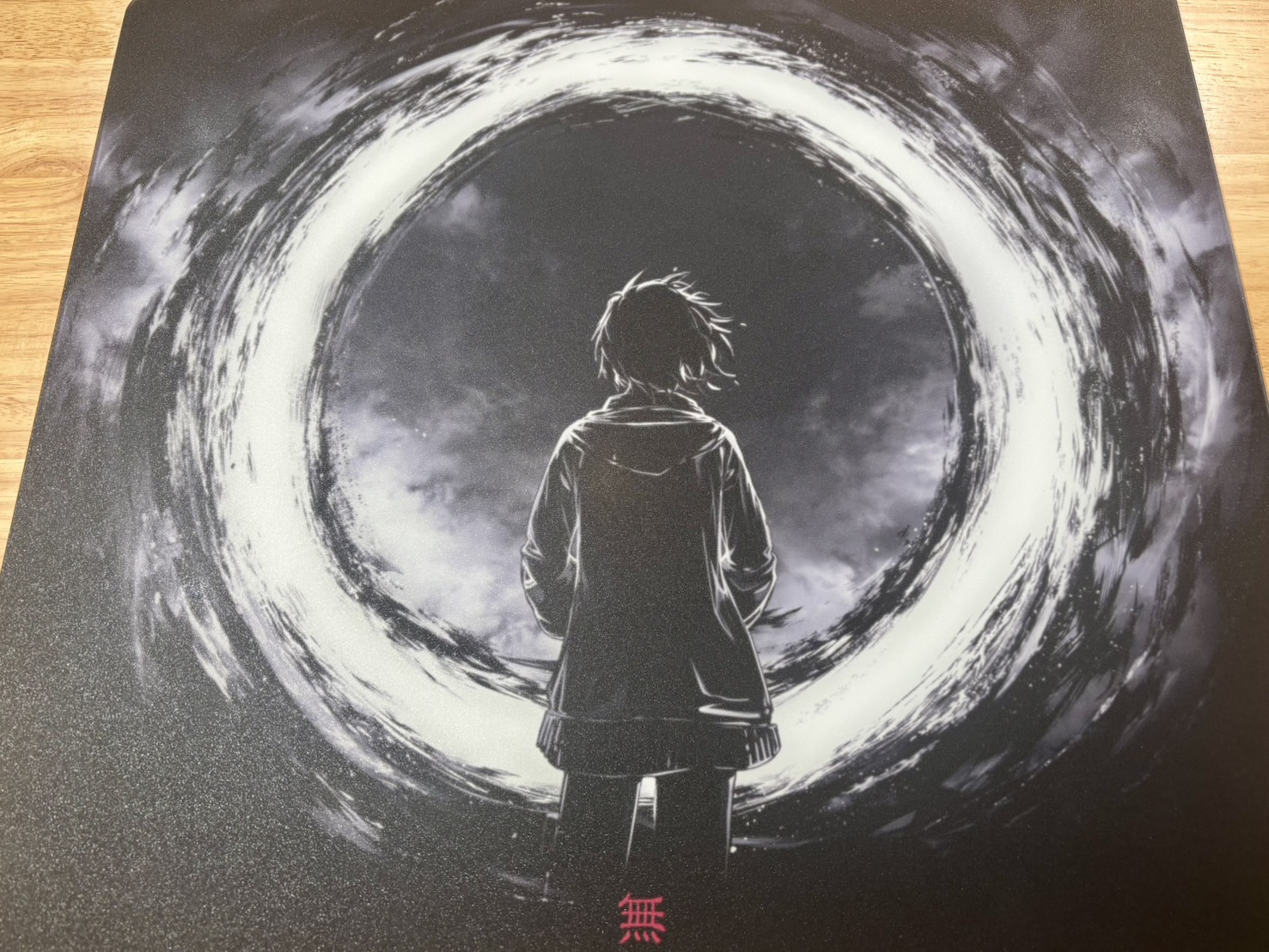 美品 Tekkusai Singularity ガラスマウスパッド Tekkusai Singularity Glass Mousepad 490x420mm｜ふもコレ(Fumo