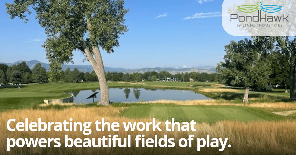 Labor Day is the perfect time to salute the artistry of golf course superintendents. From strategic water management to enhancing biodiversity, they ensure your game is always memorable. Cheers the the work that powers beauty! #LaborDayCheers #WaterWisdom #ThankASuper #PondHawk