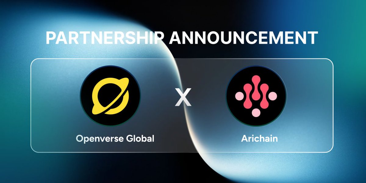 Openverse Global (@openverseglobal) on Twitter photo 🤝 Partnership Announcement: OPENVERSE x <a href="/Arichain_/">Arichain 🟥</a>
We’re thrilled to collaborate with Arichain, a multi-dimensional Layer 1 blockchain designed to overcome Web3 fragmentation.
☀️ About Arichain
Arichain supports multiple native VMs (EVM, SVM & domain-specific runtimes) running 🤝 Partnership Announcement: OPENVERSE x <a href="/Arichain_/">Arichain 🟥</a>
We’re thrilled to collaborate with Arichain, a multi-dimensional Layer 1 blockchain designed to overcome Web3 fragmentation.
☀️ About Arichain
Arichain supports multiple native VMs (EVM, SVM & domain-specific runtimes) running