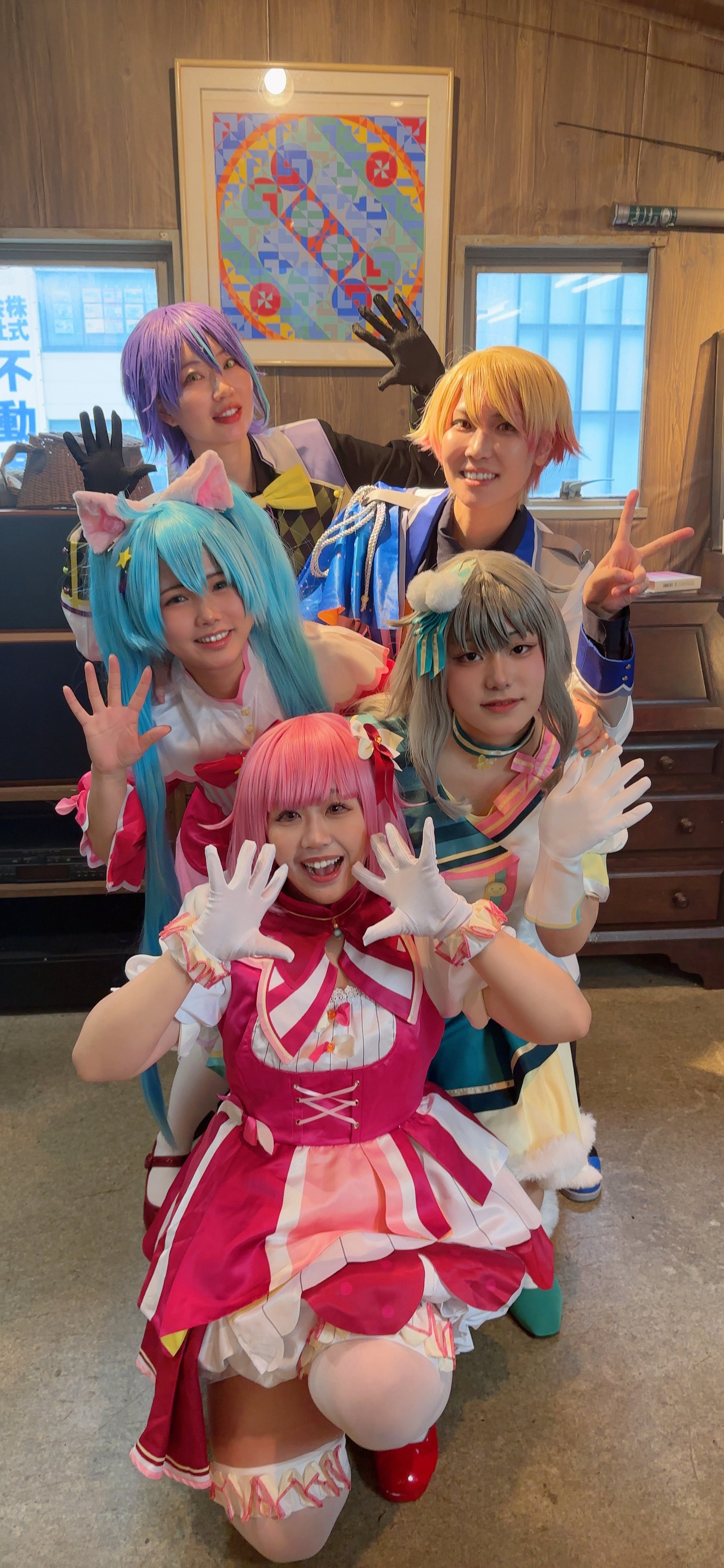 NEWS 衣装 ライブ 参戦服♡XLサイズ♡ピンクファーパーカー ハンドメイド セール】アニマルロゴ袖ファーパーカー（パーカー）｜X-girl