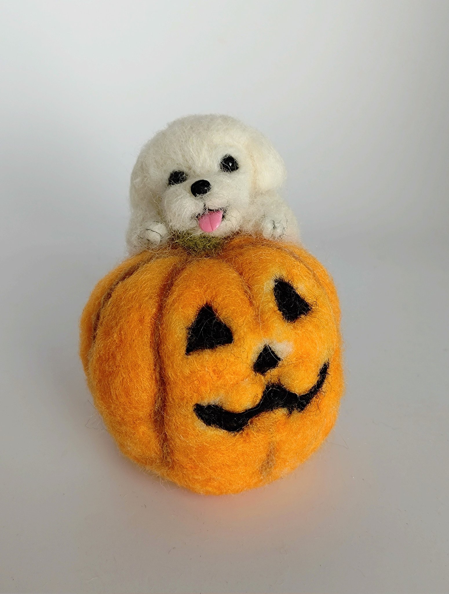 羊毛フェルト ハロウィンパーティー 作品 ハロウィン🎃 | harisari