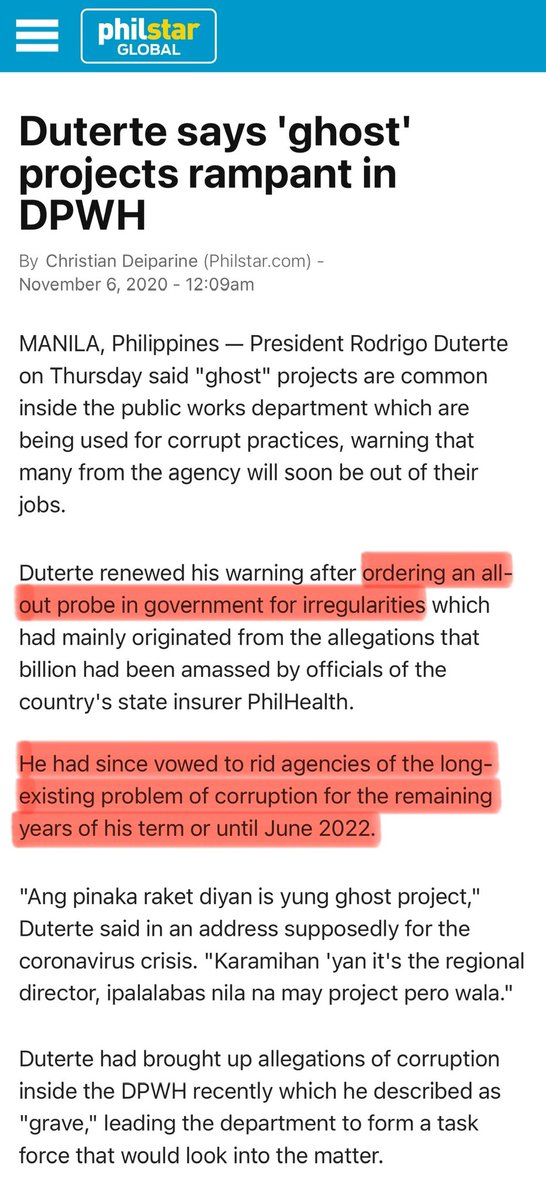 altGenie's tweet image. DOON TAYO SA FACTS

Discaya started amassing big profits in DPWH in 2012 during Aquino govt. While Discaya was suspended in 2015, it was only suspension. Duterte had in fact PROBED ghost projects and BLACKLISTED Discaya in 2020. It was Marcos Jr govt that RENEWED Discaya in 2023.