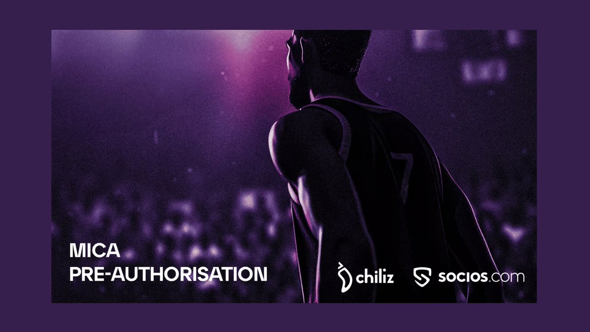 ☕️Dobre wieści od <a href="/socios/">Socios.com</a> — platforma uzyskała warunkową zgodę MFSA w ramach MiCA.
To wzmacnia pozycję <a href="/Chiliz/">Chiliz - The Sports Blockchain</a> jako regulowanego gracza na rynku sportu wartym 2,6 bln $. Fan tokeny zyskują legitymizację, a partnerstwa z klubami i popyt na $CHZ może rosnąć.

#Chiliz #Socios