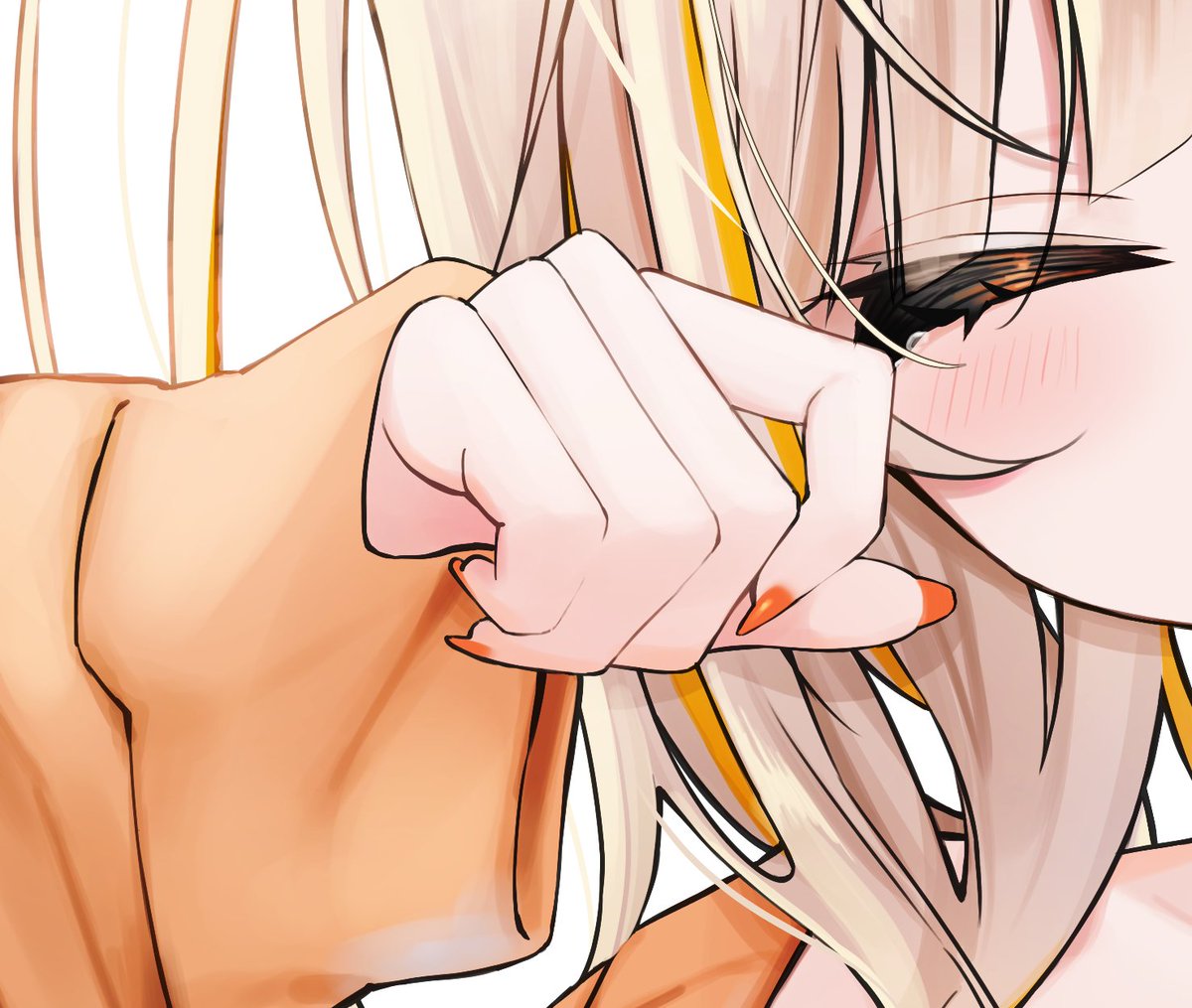 おててと裾がとてもお気に入り🍊