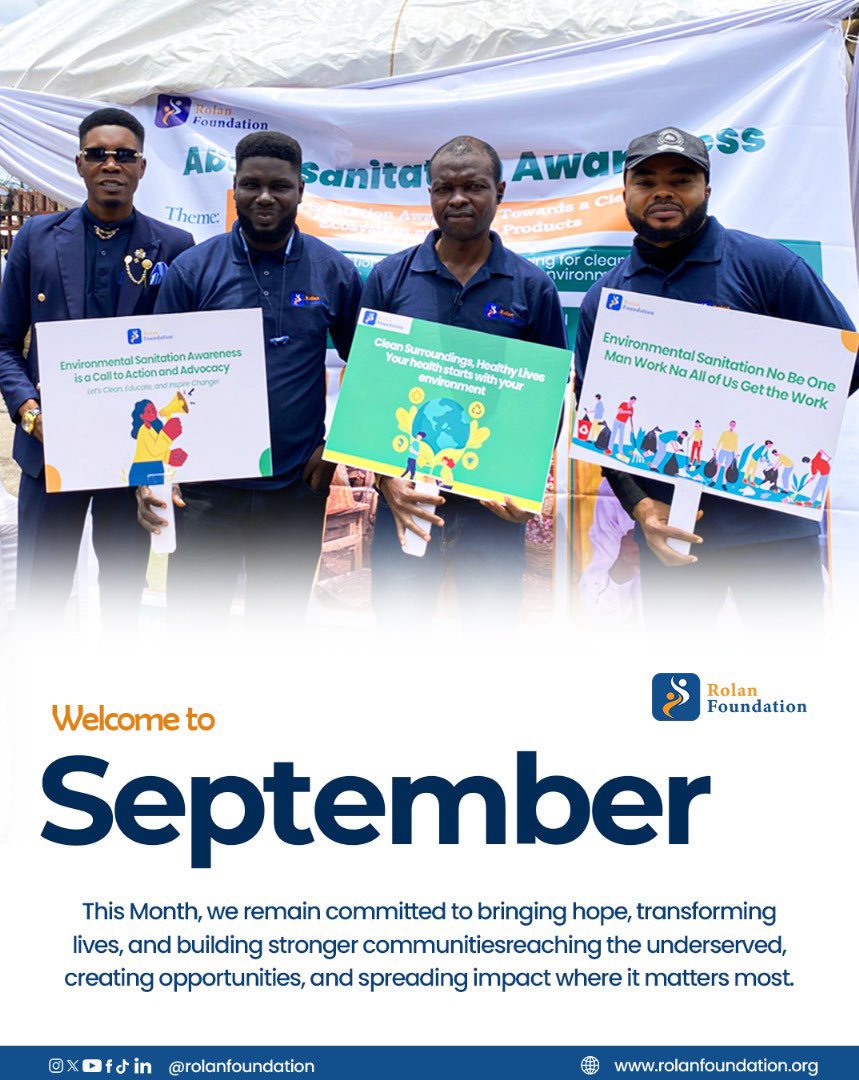 RolanFoundation's tweet photo. Happy new month from all of us @RolanFoundation 
#BBNaijaS10 https://t.co/uHb6RJGIFS