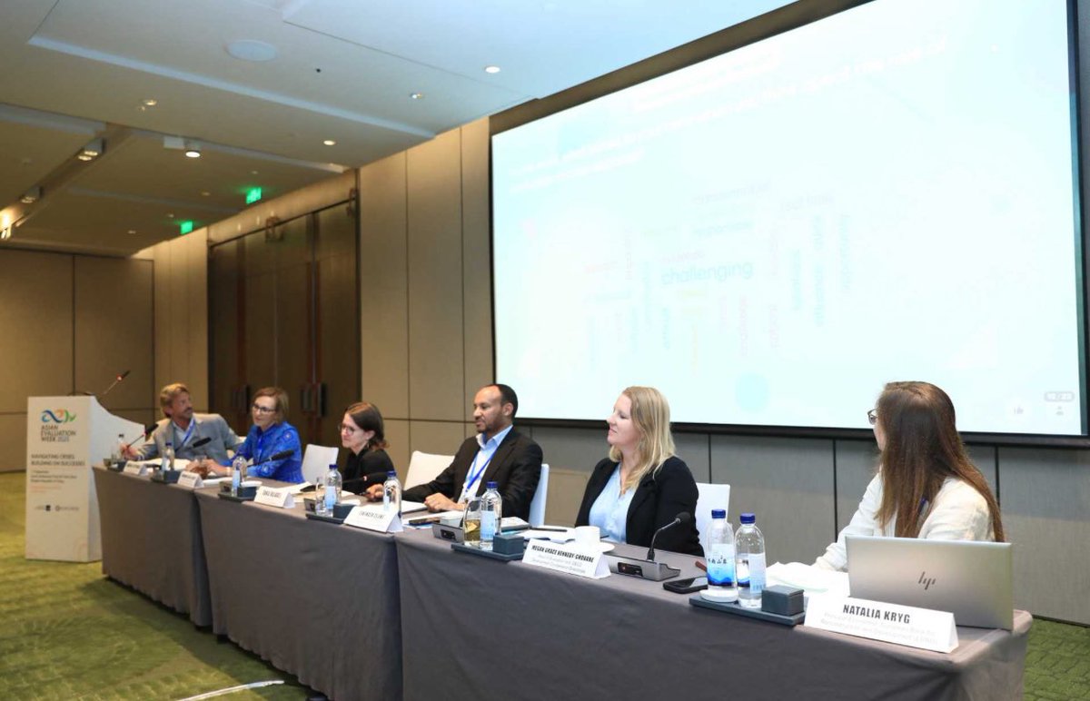 Evaluation at ADB tweet media