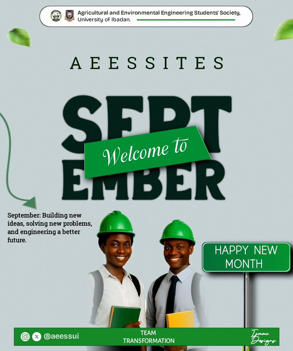 aeessui's tweet photo. 💡 New month, new mindset!
AEESSites, what’s ONE big goal you’re setting for September? 🌿⚙️

Drop yours below 👇 Let’s inspire each other to build, solve, and engineer a better future. https://t.co/XFEBZTYhKd