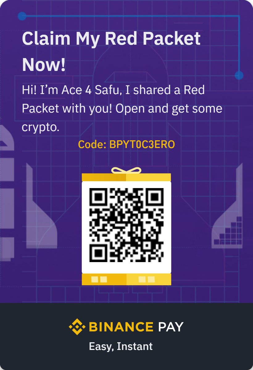 Codes_and_i's tweet image. Claim my red packet: app.binance.com/uni-qr/E6cYr2Z…
May crypto and its blessings be with us all. Amen