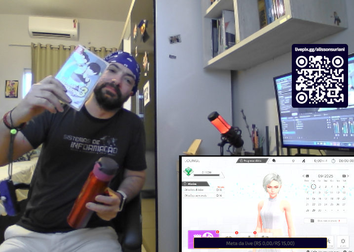 alissonsuriani's tweet image. Bora ali, 5 minutinhos sem perder a amizade?
#gamerfitness #moveit #fitnessboxing #suor

twitch.tv/alissonsuriani